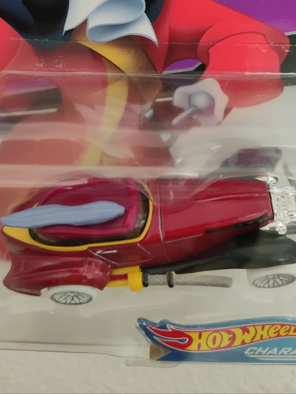 Disney Hot Wheels Character Car Captain Hook